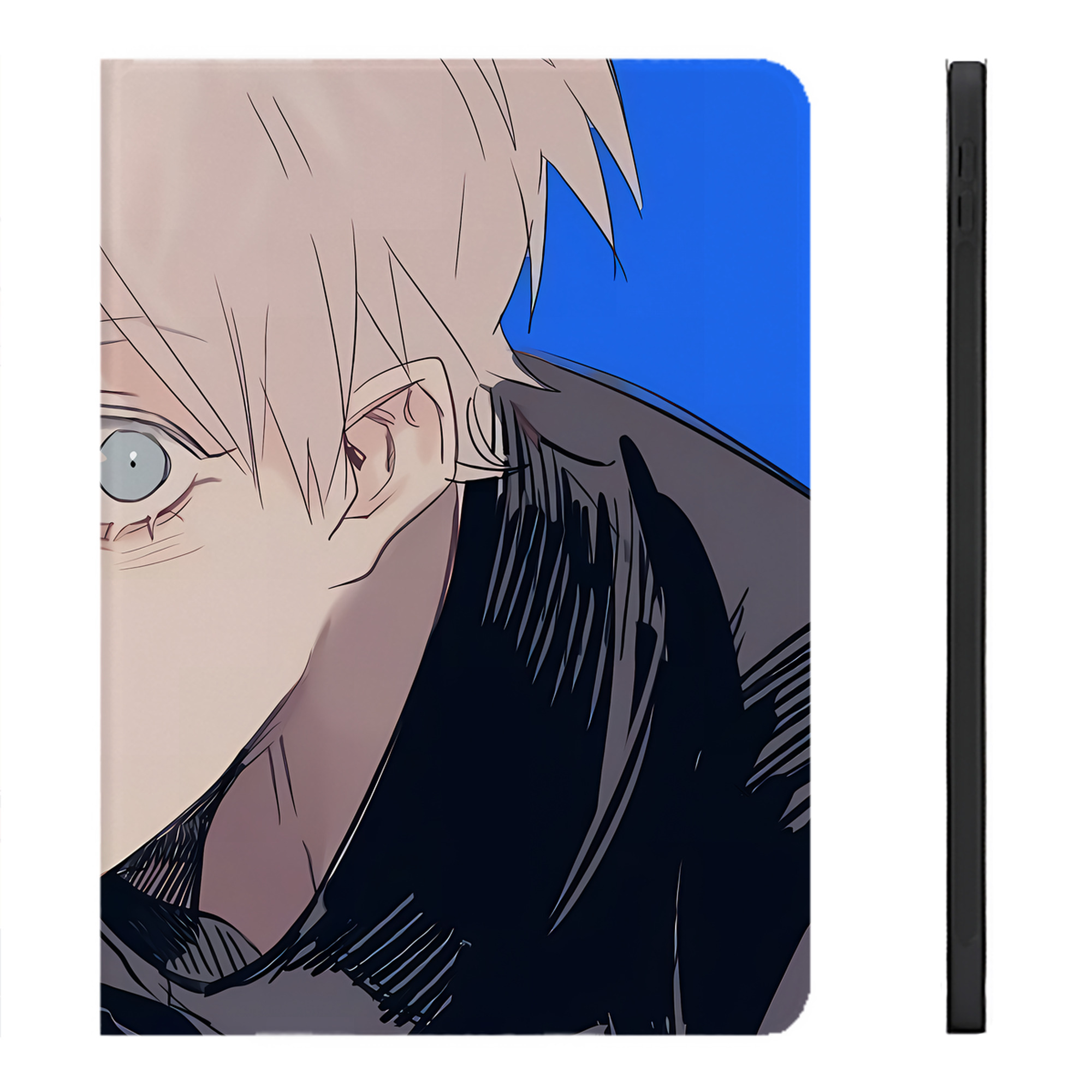 （画像用） 呪術廻戦 Jujutsu Kaisen IPadケース ペンホルダー付き ブックスタイルデザイン